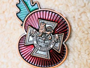 The 1 and Only, Stunning Victoria Cross Trust Poppy Pin Badge