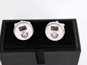 Round Cuff Links